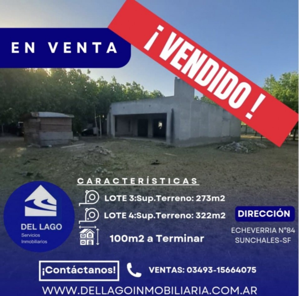 PROPIEDAD A TERMINAR EN VENTA