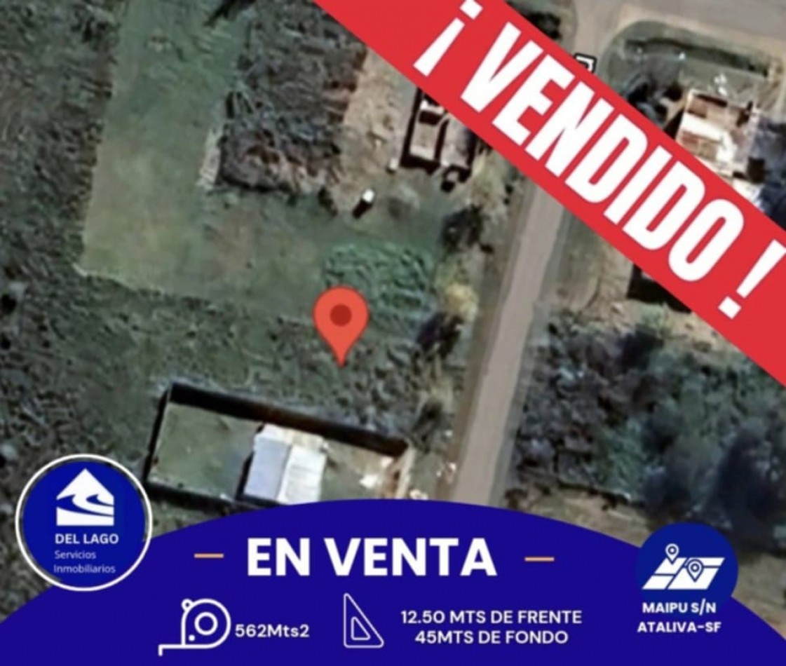 LOTE EN VENTA- ATALIVA-SF
