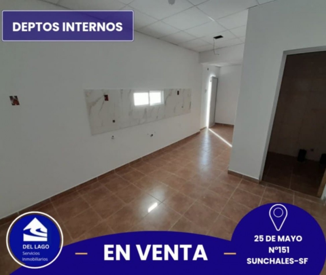 DOS DEPARTAMENTOS INTERNOS A ESTRENAR EN VENTA