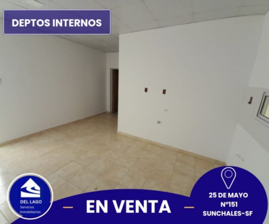 DOS DEPARTAMENTOS INTERNOS A ESTRENAR EN VENTA