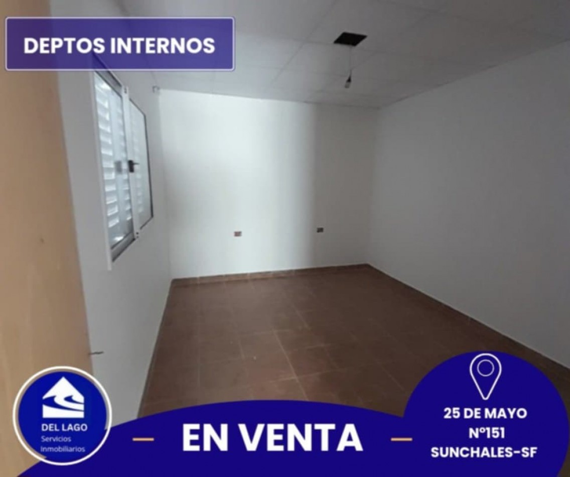 DOS DEPARTAMENTOS INTERNOS A ESTRENAR EN VENTA