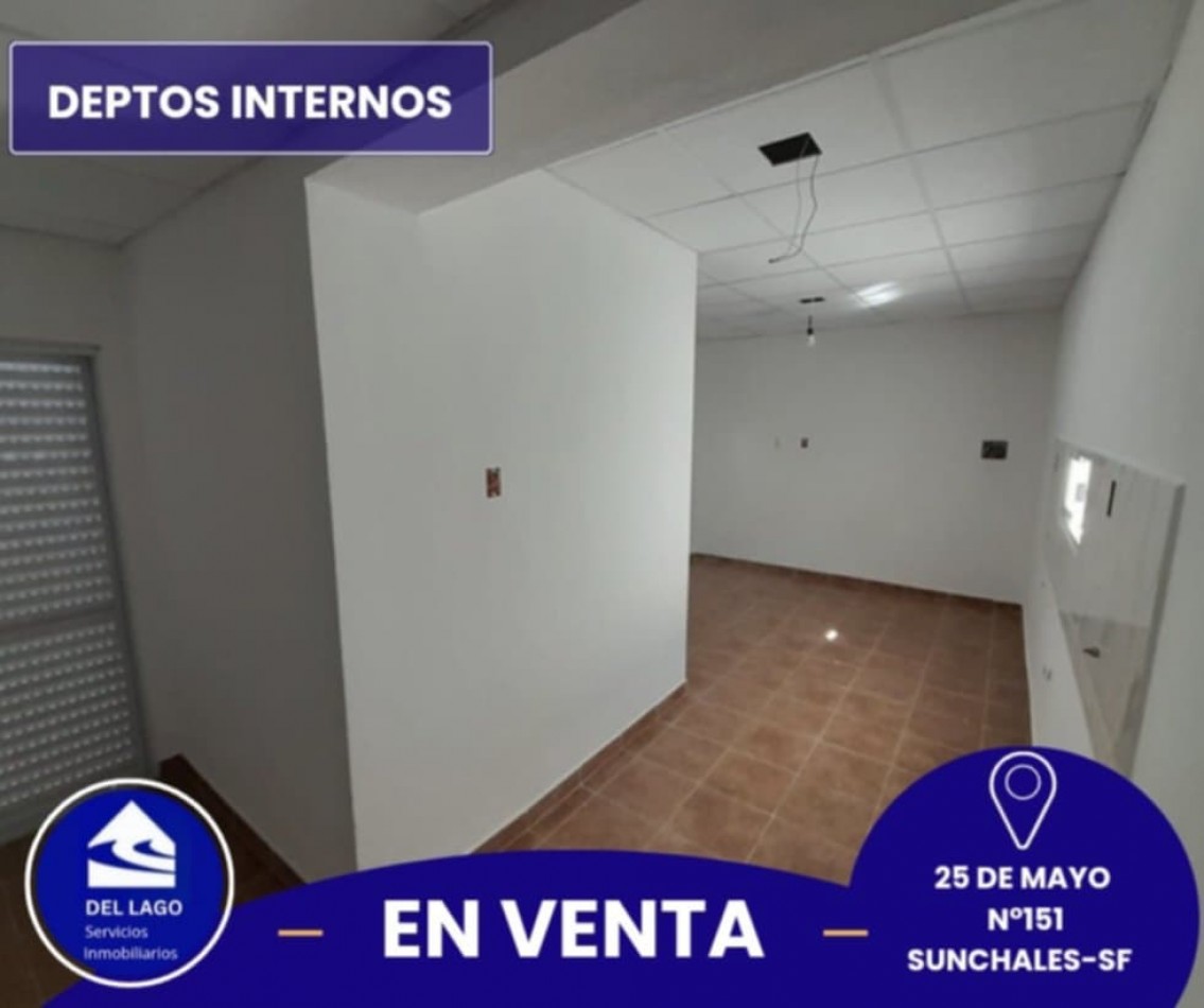 DOS DEPARTAMENTOS INTERNOS A ESTRENAR EN VENTA