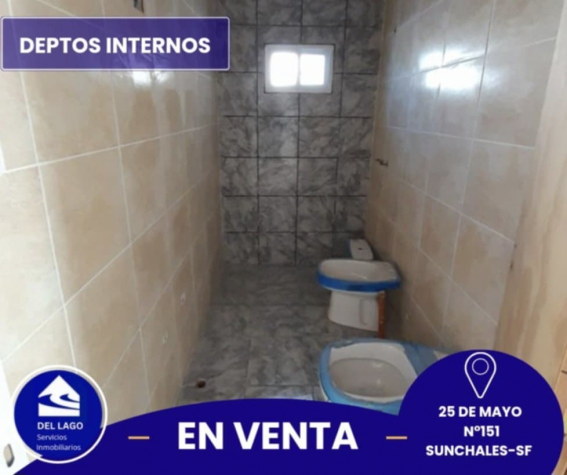 DOS DEPARTAMENTOS INTERNOS A ESTRENAR EN VENTA