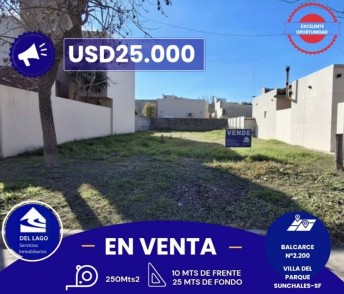 LOTE EN VENTA