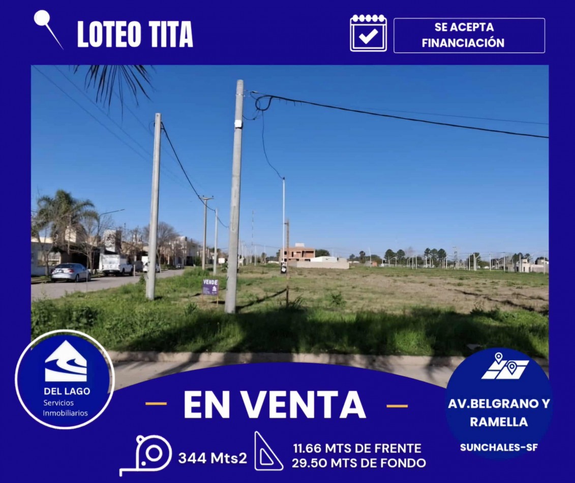 LOTE EN VENTA